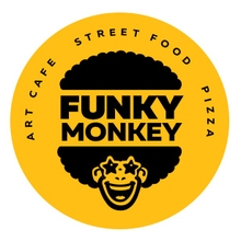 Funky monkey перевод. Группа Фанки манки. Манки Фанки кафе. Фанки манки напиток. Кафе Фанкей МАНКЕЙ.